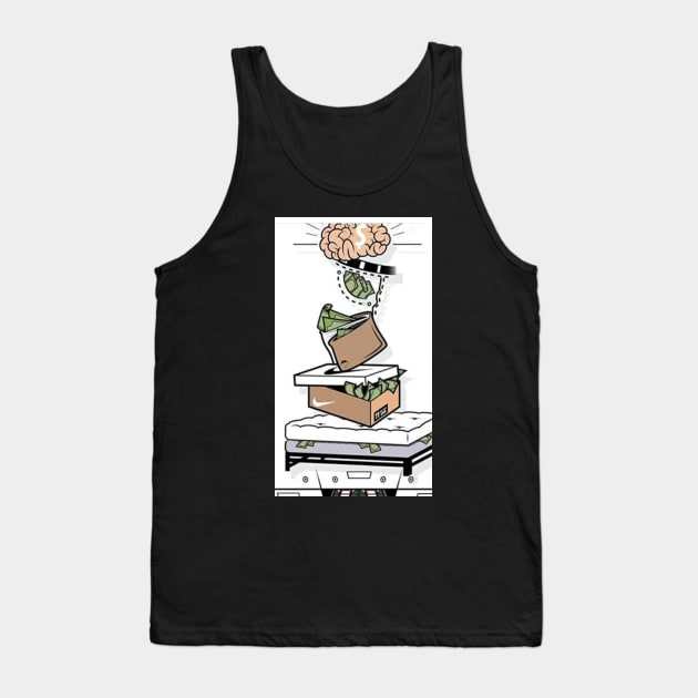 THINK AND GROW RICH Tank Top by ceethemoney13